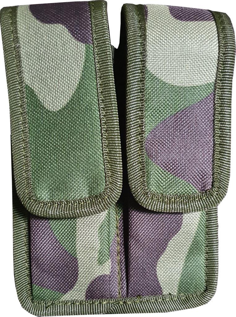 Parallel Camouflage Mag Pouch Double