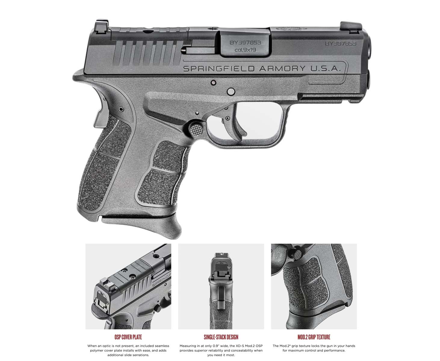 SPRINGFIELD XDS MOD2 OSP 3.3